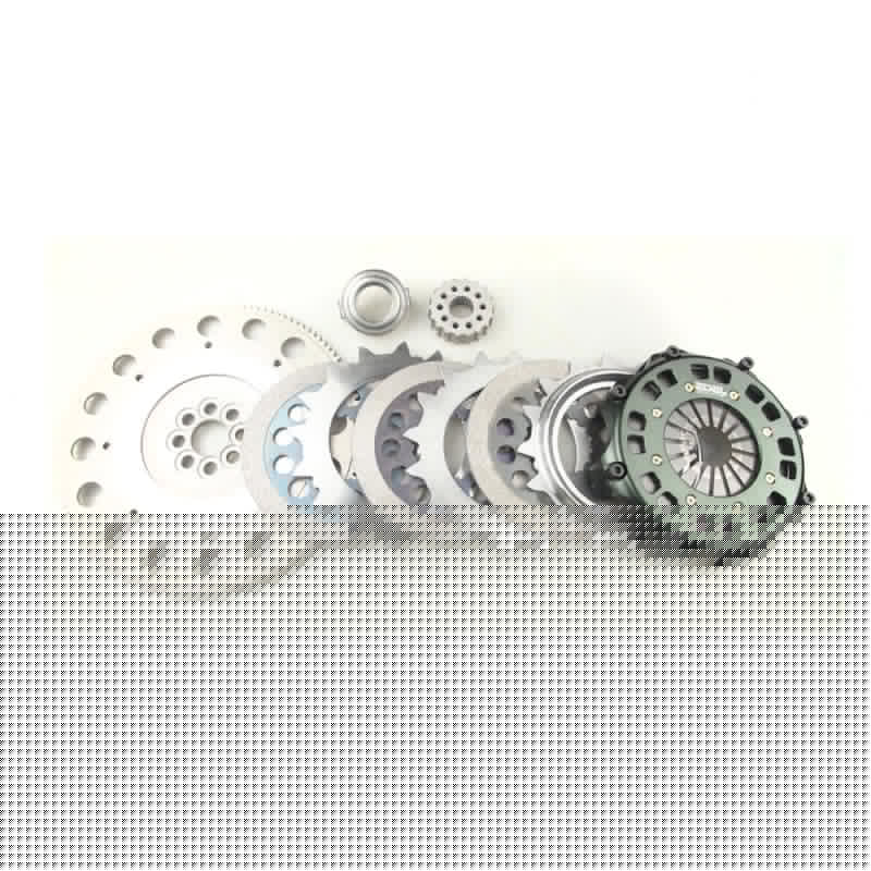 BLOX Racing Honda K20/K24 K-Series 7.25in Twin Disc Clutch Kit BLOBXFL-10250