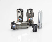 Load image into Gallery viewer, Project Kics 12X1.50 R40 Iconix Classical Lug Nuts w/ Black Plastic Cap - 20 - No Locks PJKWRIF01CK
