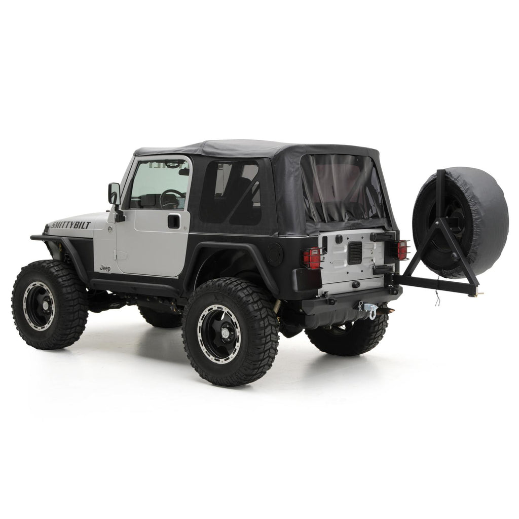 Soft Top 97-06 Wrangler TJ OEM Replacement W/Tinted Windows Black Diamond Smittybilt