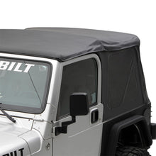 Load image into Gallery viewer, Soft Top 97-06 Wrangler TJ OEM Replacement W/Tinted Windows Black Diamond Smittybilt