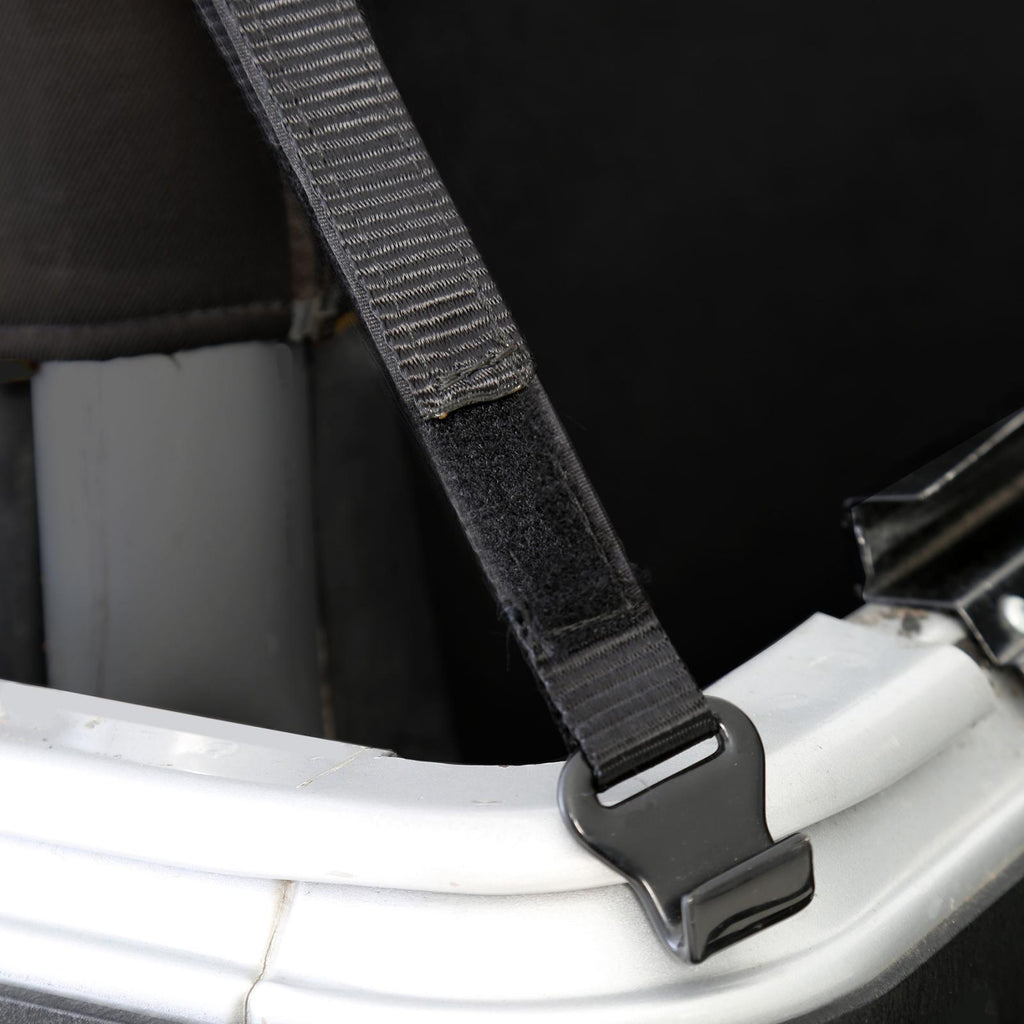 Bowless Soft Top Combo 97-06 Wrangler TJ OEM Replacement W/Tinted Windows Black Diamond Smittybilt
