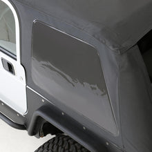 Load image into Gallery viewer, Bowless Soft Top Combo 97-06 Wrangler TJ OEM Replacement W/Tinted Windows Black Diamond Smittybilt