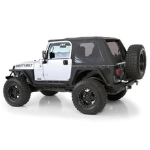 Load image into Gallery viewer, Bowless Soft Top Combo 97-06 Wrangler TJ OEM Replacement W/Tinted Windows Black Diamond Smittybilt