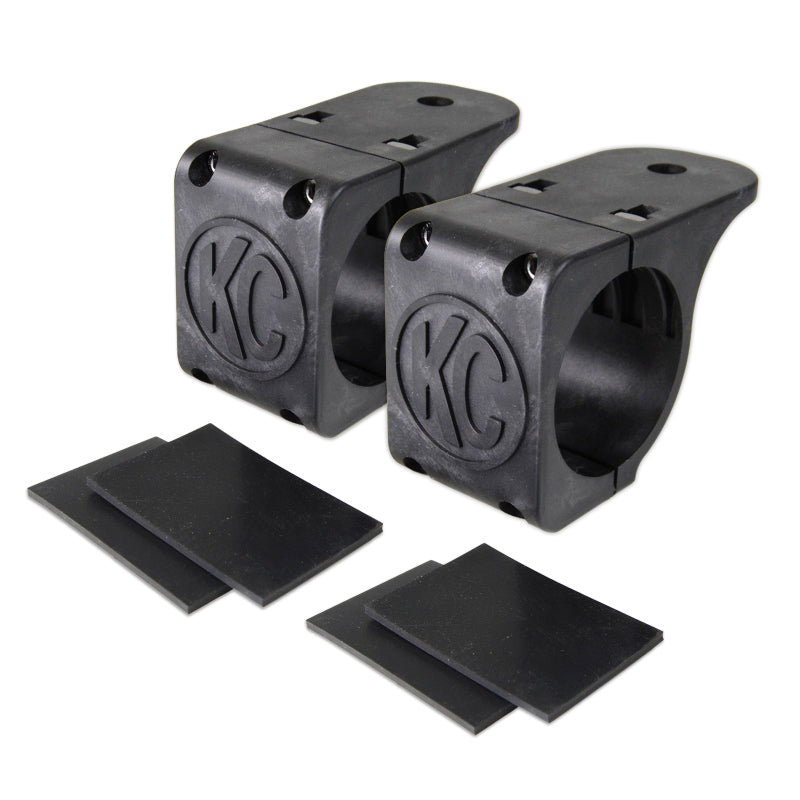 KC HiLiTES Universal Tube Clamp Light Mount Bracket Set / 1.75in. to 2in. Bar (Pair) KCL73071