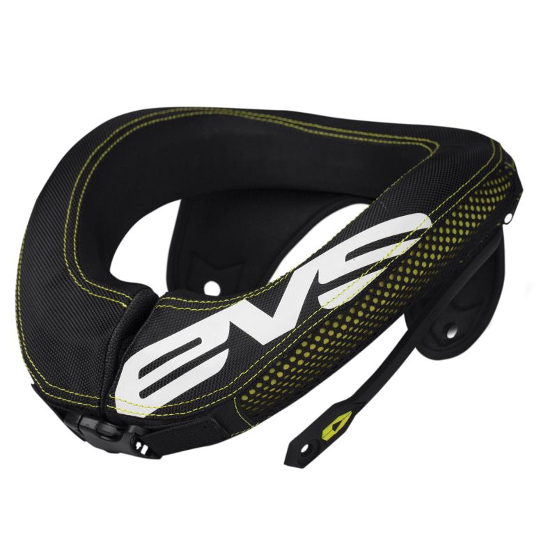 EVS R3 Race Collar Black/Hivis -Youth EVS112053-0110