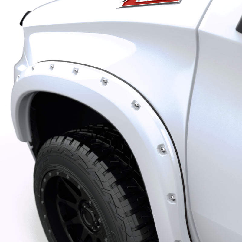 EGR 19-22 Chevrolet Silverado 1500 Summit White Traditional Bolt-On Look Fender Flares Set Of 4 EGR791694-GAZ