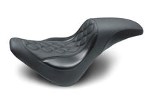 Load image into Gallery viewer, Mustang 18-21 Harley Softail Slim Tripper Fastback 1PC Seat - Black