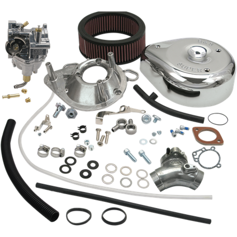 S&S Cycle 99-05 BT Models Super E Carburetor Kit SSC11-0450