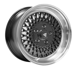 Enkei92 Classic Line 15x8 25mm Offset 4x100 Bolt Pattern Black Wheel ENK465-580-4925BK