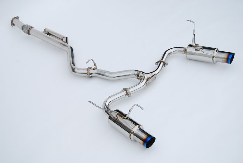 Invidia 2022+ Subaru WRX N1 Twin Outlet Single Layer Tip Cat-Back Exhaust INVHS22WRXGTT
