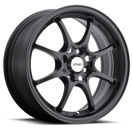 Konig Helium 15x6.5 4x100 ET40 Flat Black KNGHE65D04405