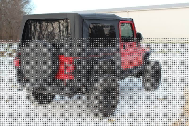 Fishbone Offroad 97-06 Jeep Wrangler TJ Steel Tube Fenders Front 3In Flare - Blk Textured Powdercoat FBOFB23029F