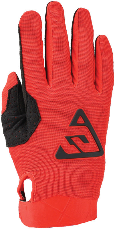Answer 25 Peak Gloves Black/Red - Large ANS442779