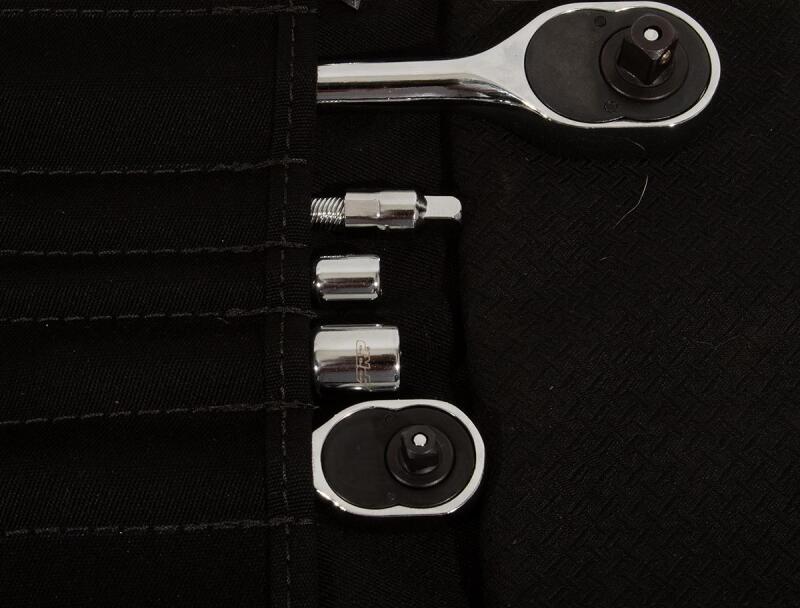 PRP RZR Roll Up Tool Bag with 36pc Tool Kit PRPE98