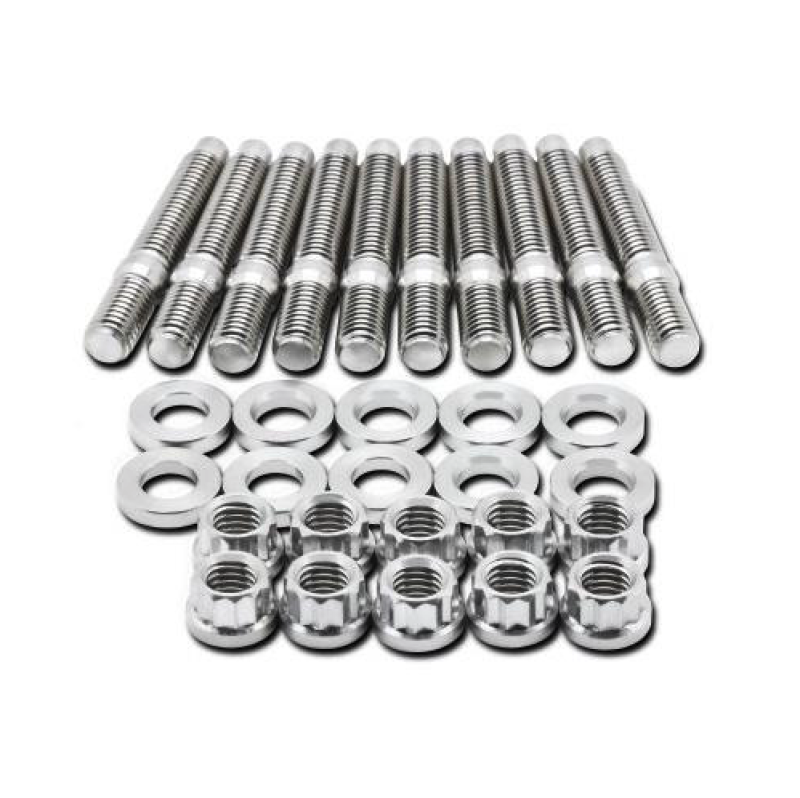 BLOX Racing BLOX Racing Manifold M8x1.25x45mm Stud Kit 10-piece BLOBXFL-00307-10