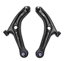 Load image into Gallery viewer, Superpro 13-17 Ford Fiesta Complete Front Lower Control Arm Kit (Caster Increase) SPRTRC1048