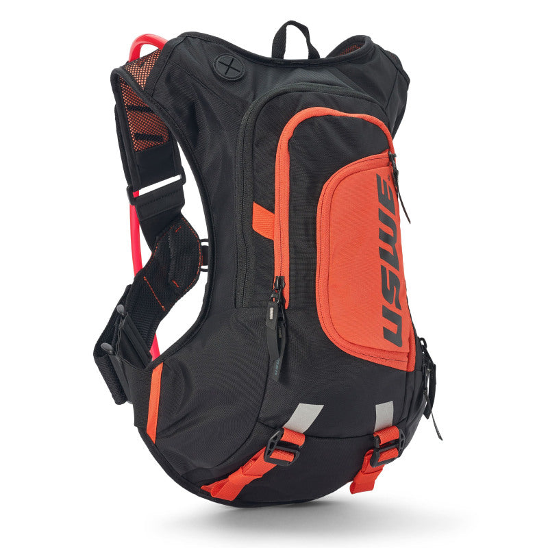 USWE Moto Hydro Hydration Pack 12L - Black/Factory Orange USW2123438