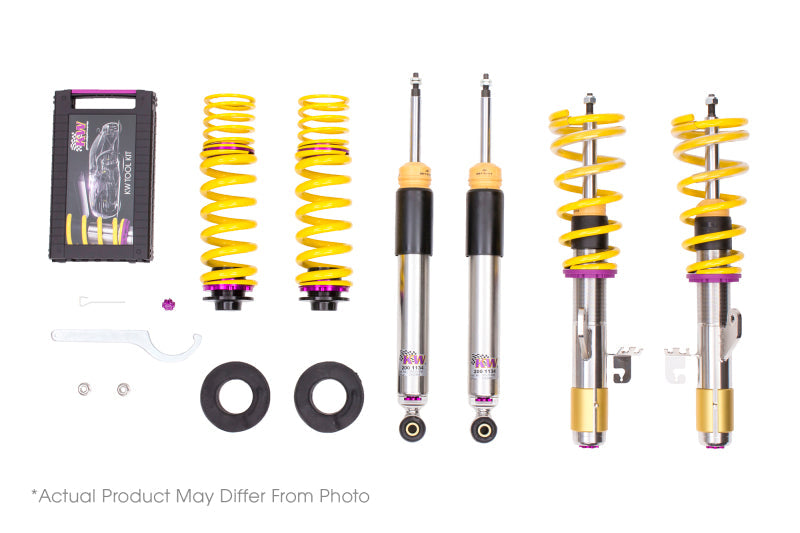 KW Coilover Kit V3 Audi A4 S4 (8D/B5 B5S) Sedan + Avant; Quattro incl. S4; all engines KWS35210032