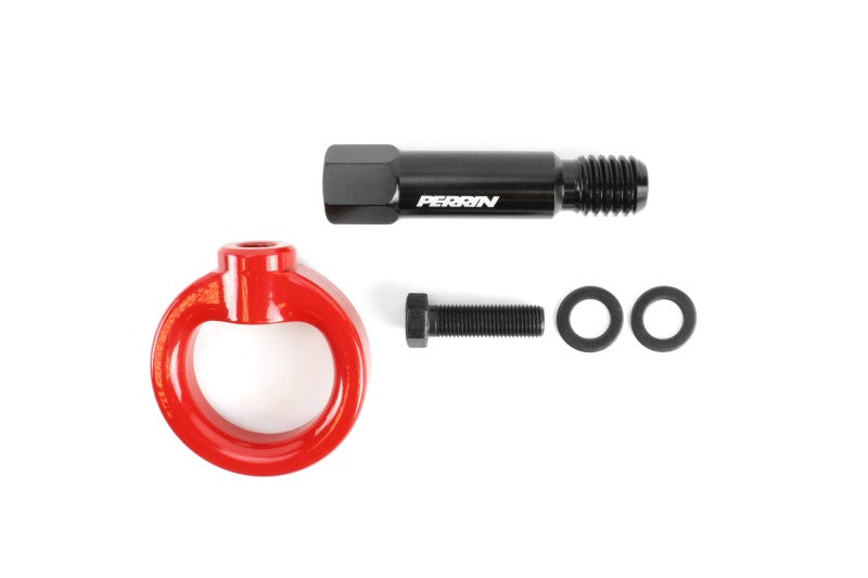 PERRIN 20-25 Toyota Supra Tow Hook Kit (Rear) - Red PERPTP-BDY-250RD