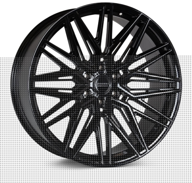 Vossen HF6-5 24x10 / 6x139.7 / ET25 / Deep Face / 106.1 - Gloss Black Wheel VOSHF65-4G44