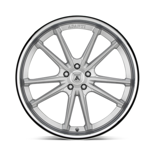 ABL23 22X9 5X120 BRUSH SLV CHR LIP 32MM