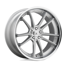 Load image into Gallery viewer, ABL23 22X10.5 5X115 BRSH SLV CHR LP 25MM