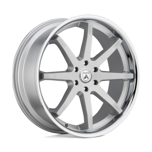 ABL32 24X10 6X135 BRUSH SLV CHR LIP 30MM