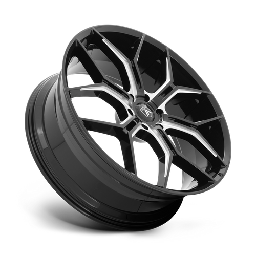 ABL38 22X9.5 6X5.5 G-BLK MILL 38MM