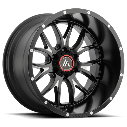 AB807 17X9 5X5.0 S-BLK MILL -12MM