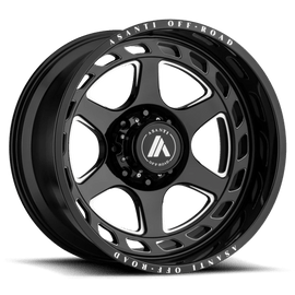 AB816 20X10 6X135 G-BLK MILL -18MM - Asanti AB816-201063GB18N GKTN_AB816-201063GB18N