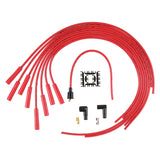 ACCEL 4040R, Spark Plug Wires, Super Stock, Spiral Core, 8mm, Red, Set  -  ACCEL 4040R
