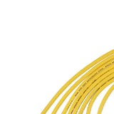 Spark Plug Wire Set - 8mm - Yellow with Orange 90 Deg Boots  -  ACCEL 4041