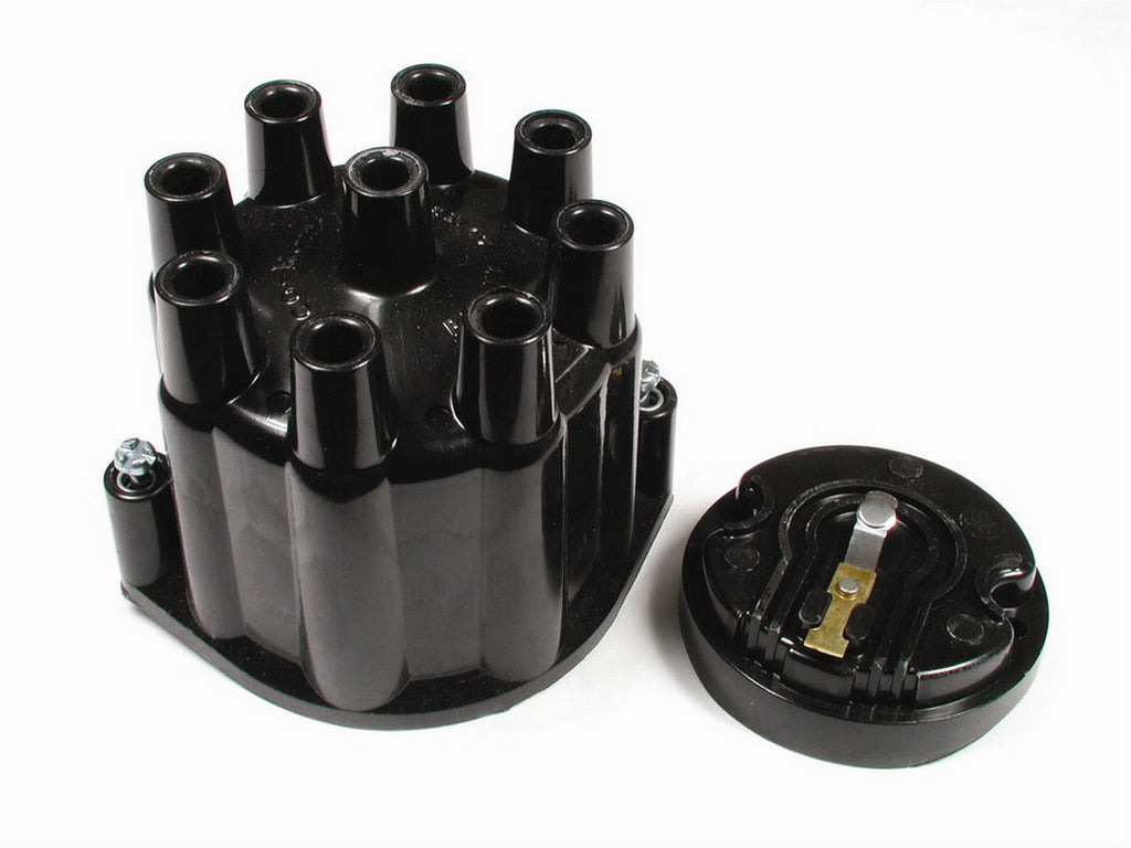 ACCEL Distributor Cap & Rotor Kit  - Socket Style - Black  -  ACCEL 8124ACC