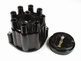 ACCEL Distributor Cap & Rotor Kit  - Socket Style - Black  -  ACCEL 8124ACC