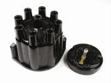ACCEL Distributor Cap & Rotor Kit  - Socket Style - Black  -  ACCEL 8124ACC