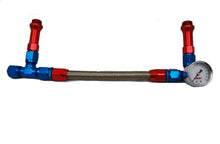 Load image into Gallery viewer, Holley #6 Braided Fuel Line w/Gauge - Advanced Engine Design 6096