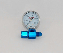 NOS Bottle Gauge & Fitting Kit #4 - Advanced Engine Design 6105