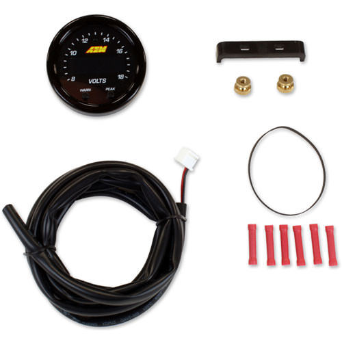 X-Series Volt Gauge 8-18 Volt - AEM EV 30-0303