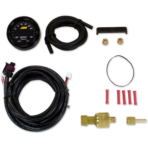 X-Series Boost Pressure Gauge -30-60psi - AEM EV 30-0308