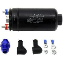 Load image into Gallery viewer, 380lph Inline High Flow Fuel Pump - AEM EV 50-1005