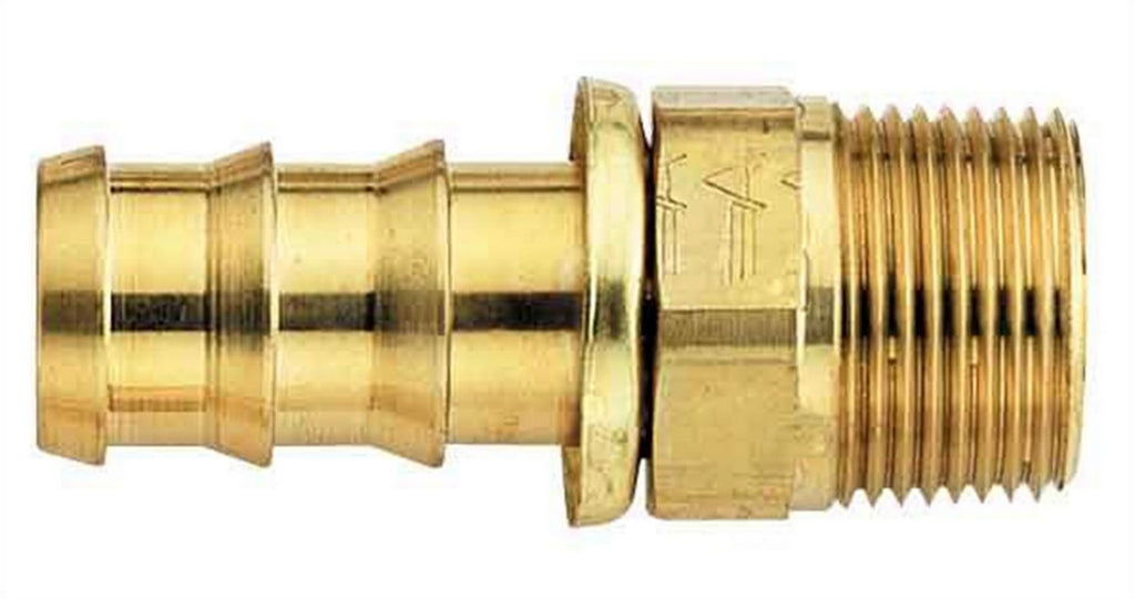 #8 Socketless Hose To 3/8 Male Pipe Fitting - Aeroquip FBM1206