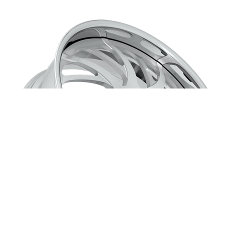 AF862 24X10 5X4.75 BRUSHED LEFT -20MM - Asanti AF862-24103420NBRL GKTN_AF862-24103420NBRL