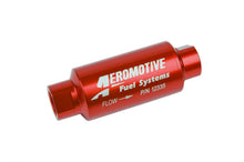 Load image into Gallery viewer, Aeromotive Fuel System 40 Micron, ORB-10 Red Fuel Filter