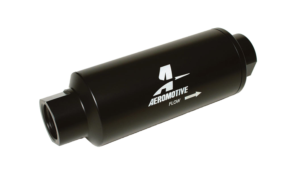 Aeromotive Fuel System 10-micron Microglass In-Line Filter with ORB-12 Ports
