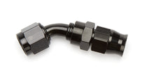 Load image into Gallery viewer, 6an 45-Deg PTFE Hose End Black Anodized - Aeromotive Fuel System 15351