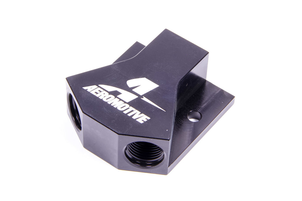 Y-Block Female O-Ring -10 to Dual -8 - Aeromotive Fuel System 15620