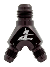 Load image into Gallery viewer, Y-Block Fitting - 6an to 2 x -4an - Aeromotive Fuel System 15671