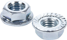 Load image into Gallery viewer, Allstar Performance Serrated Flange Nuts 7/16-14 10pk