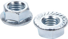 Load image into Gallery viewer, Allstar Performance Serrated Flange Nuts 1/2-13 10pk