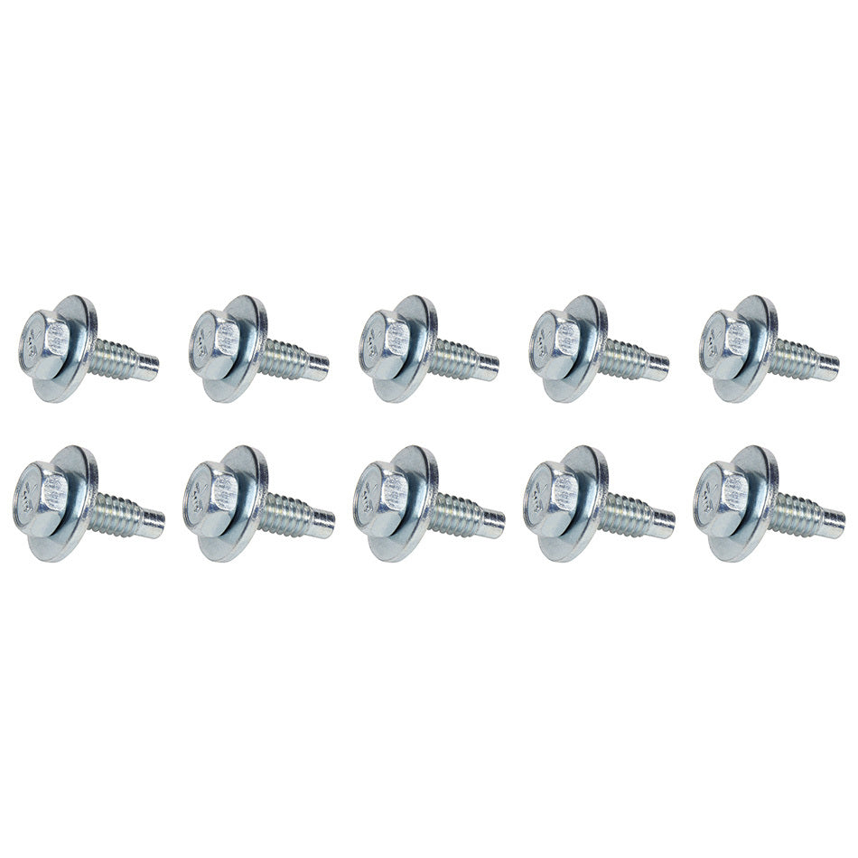 Allstar Performance Body Bolt 3/4in 10pk Silver